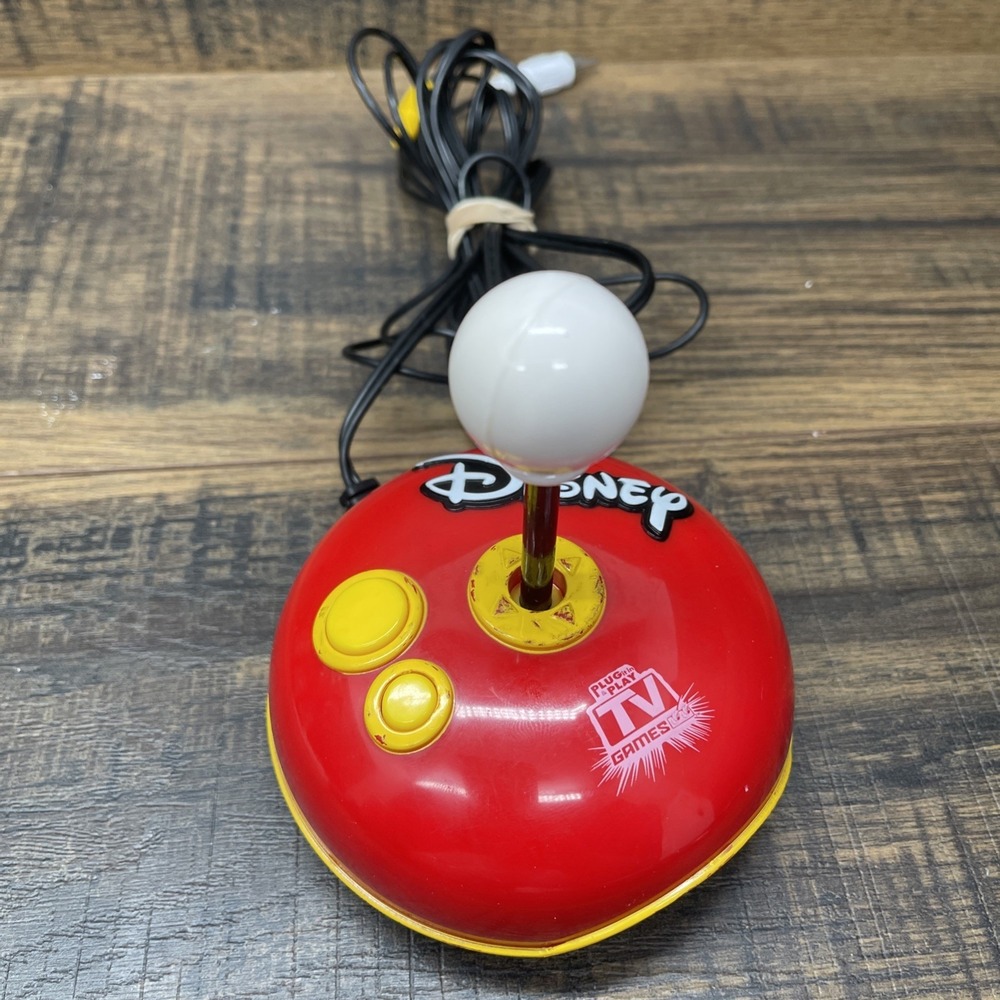Vintage ~ Disney ~ Plug N' Play TV Games ~ Mickey Gaming System ~ Jakks Pacific
